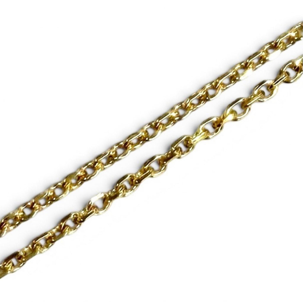 Dior Petit CD Necklace Rhinestone Pendant Gold — view 6