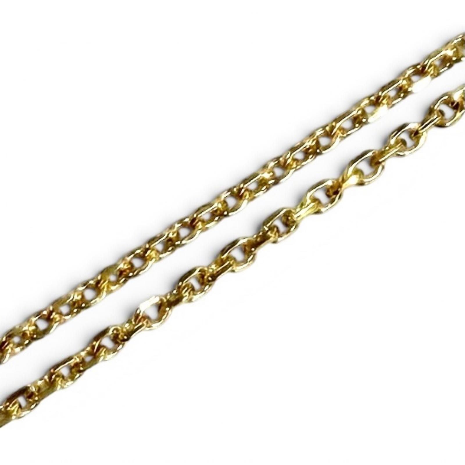Dior Petit CD Necklace Rhinestone Pendant Gold — view 6