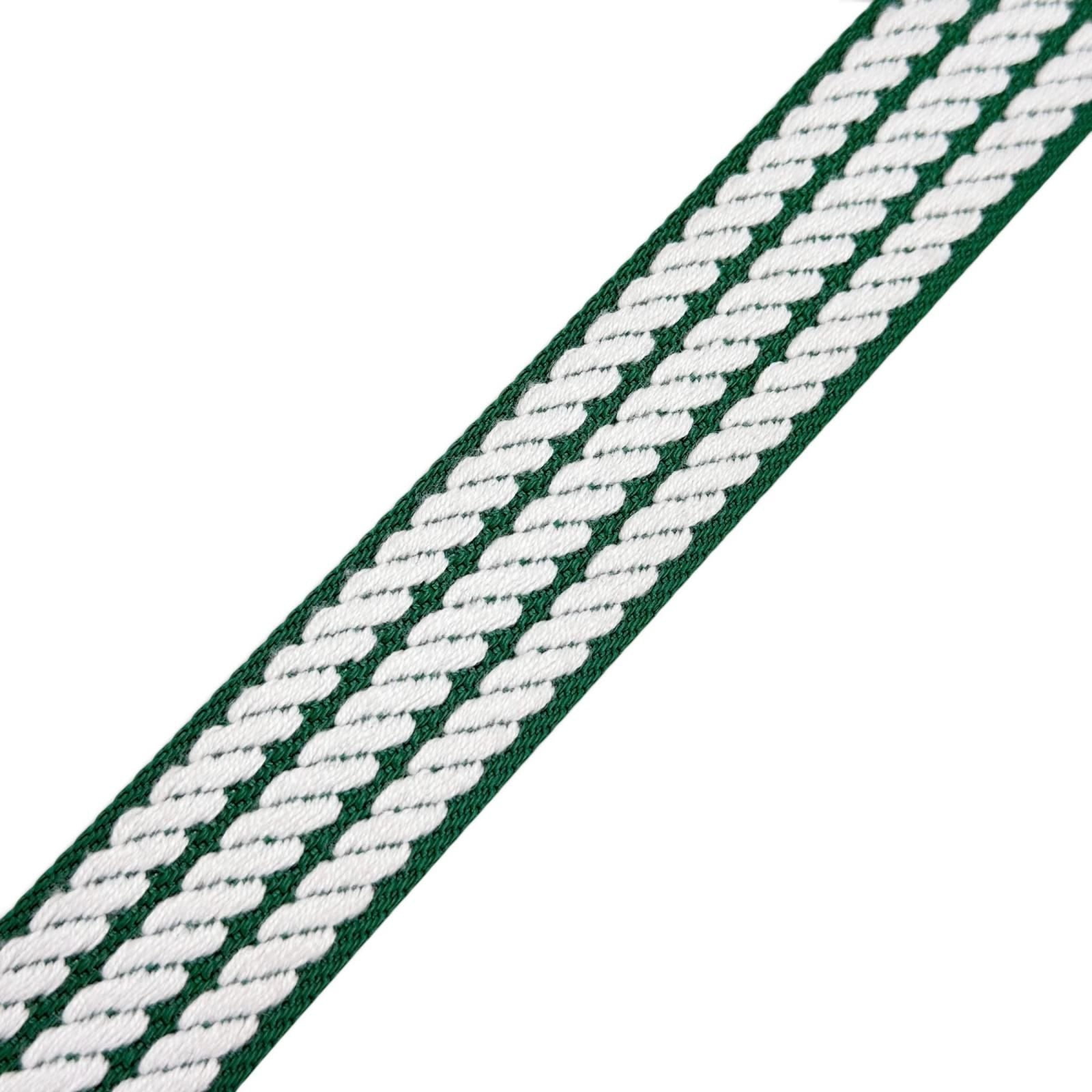 Hermes Canvas Leather Gold Bandouliere Sangre Cordage 25 Shoulder Strap — view 3