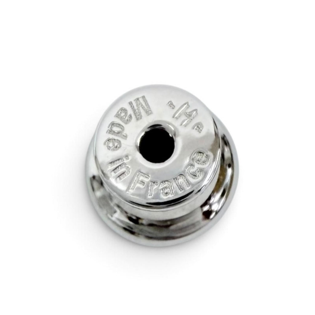 Hermes Mini Maillon Silvery Chaine D'ancre Earrings Silver Black — view 7