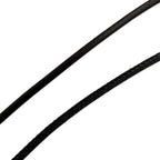 Hermes Loop Grand Gold Leather Pendant Black — view 6