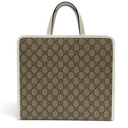 Gucci GG Supreme Children's Rubber Apple Tote Bag Beige White — view 3