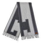 Hermes Cle de H Scarf Gray — view 3