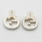 Gucci Earrings Interlocking G 925 Back Third Party Bag — view 7