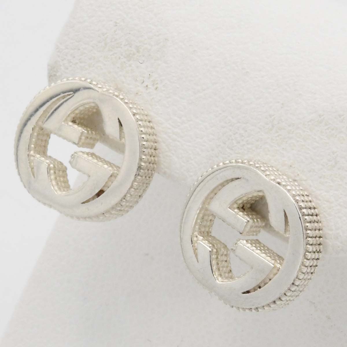 Gucci Earrings Interlocking G 925 Back Third Party Bag