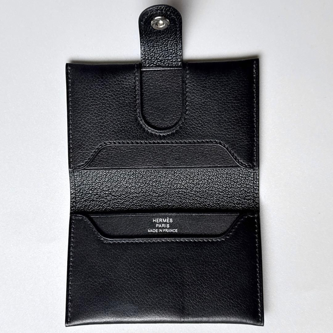 Hermes Card Case Black — view 3