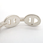 Hermes Bangle Enchainee Chaine D'ancre 925 Sterling Silver Bracelet — view 6