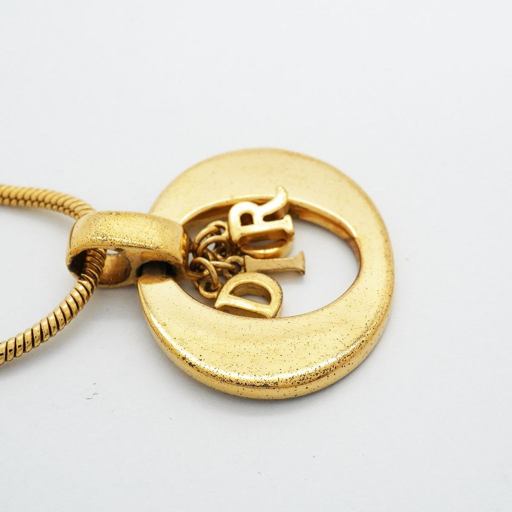 Dior Necklace Logo Gold Plated — view 6