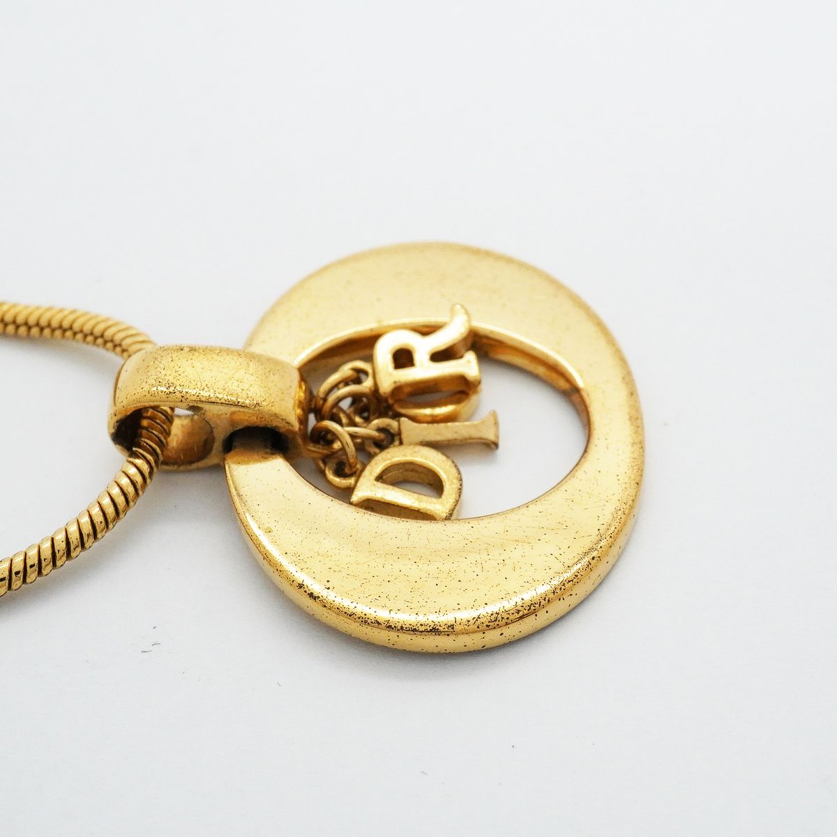 Dior Necklace Logo Gold Plated — view 6