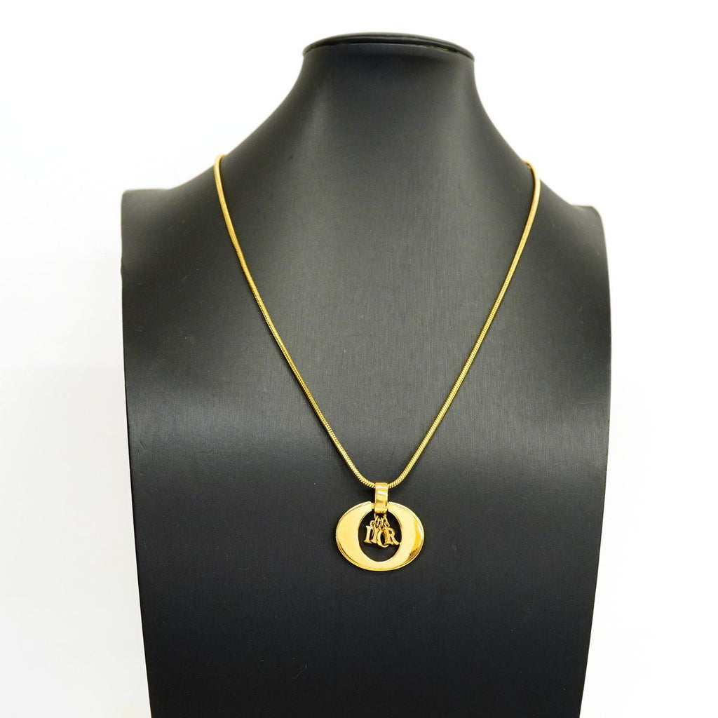 Dior Necklace Logo Gold Plated — view 5