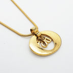 Dior Necklace Logo Gold Plated — view 2
