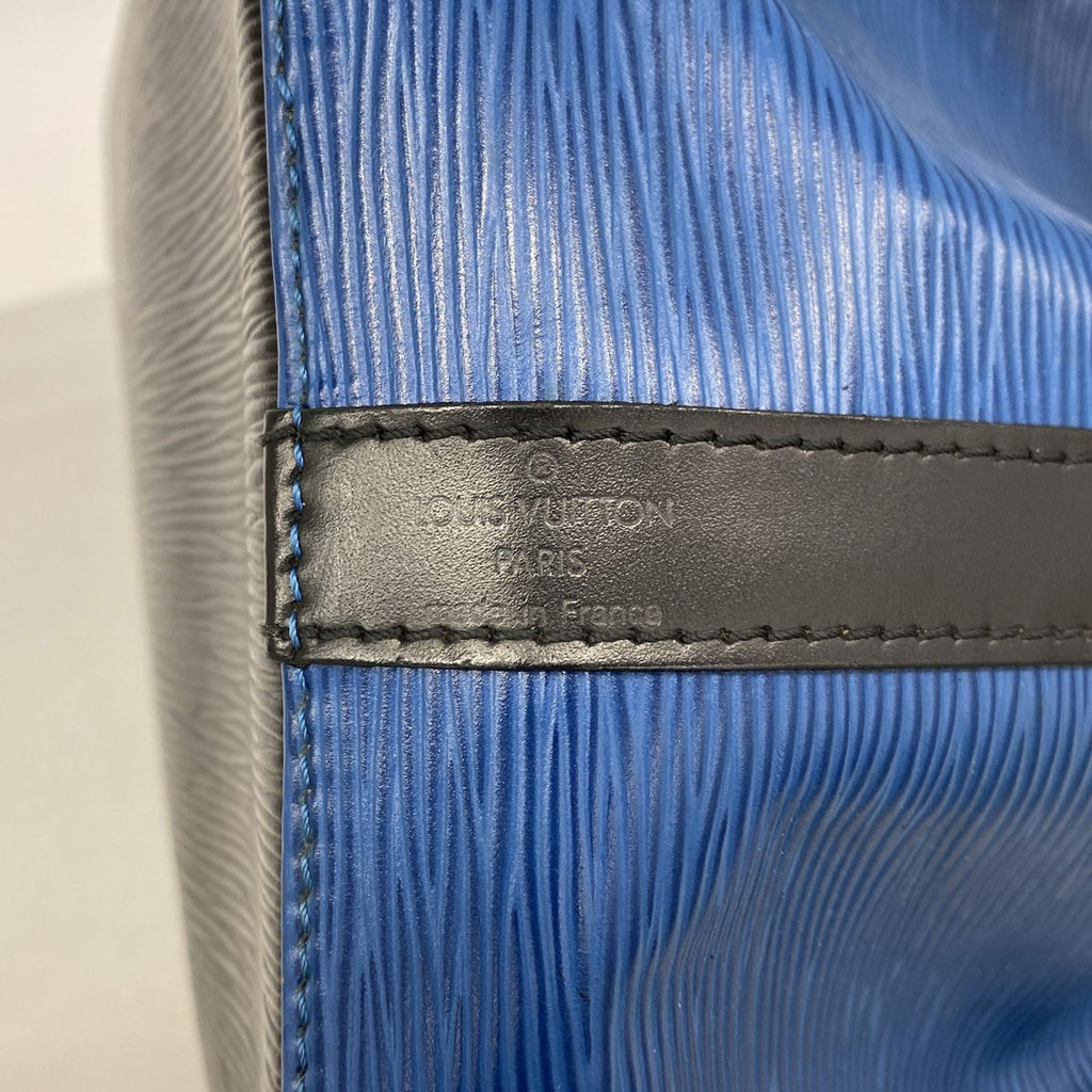 Louis Vuitton Shoulder Bag Epi Bicolor Petit Noir Toledo Blue — view 5