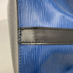 Louis Vuitton Shoulder Bag Epi Bicolor Petit Noir Toledo Blue — view 5