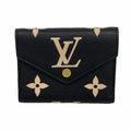 Louis Vuitton Trifold Wallet Monogram Empreinte Bicolor Portefeuille Victorine