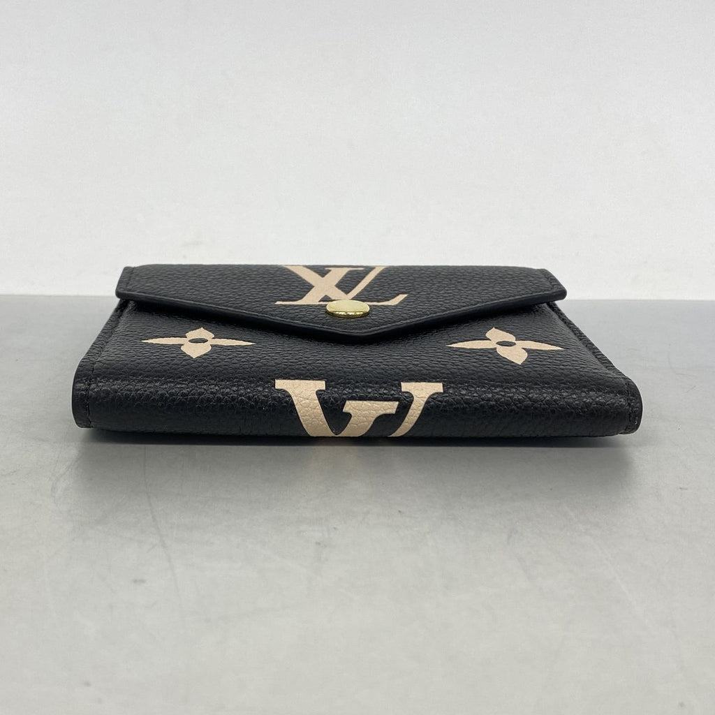 Louis Vuitton Trifold Wallet Monogram Empreinte Bicolor Portefeuille Victorine — view 2