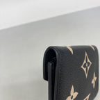 Louis Vuitton Trifold Wallet Monogram Empreinte Bicolor Portefeuille Victorine — view 5