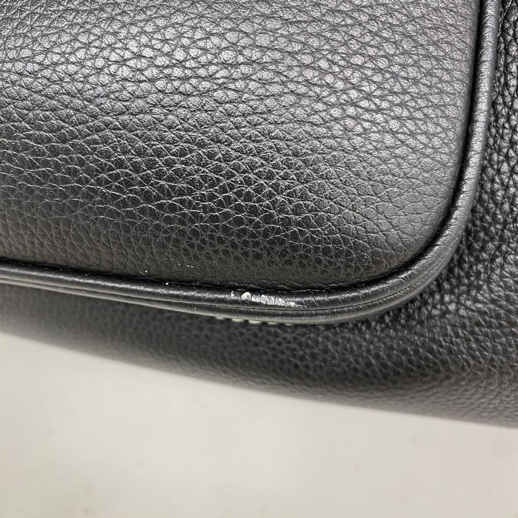 Dior Backpack Saddle Leather Black Silver — view 8