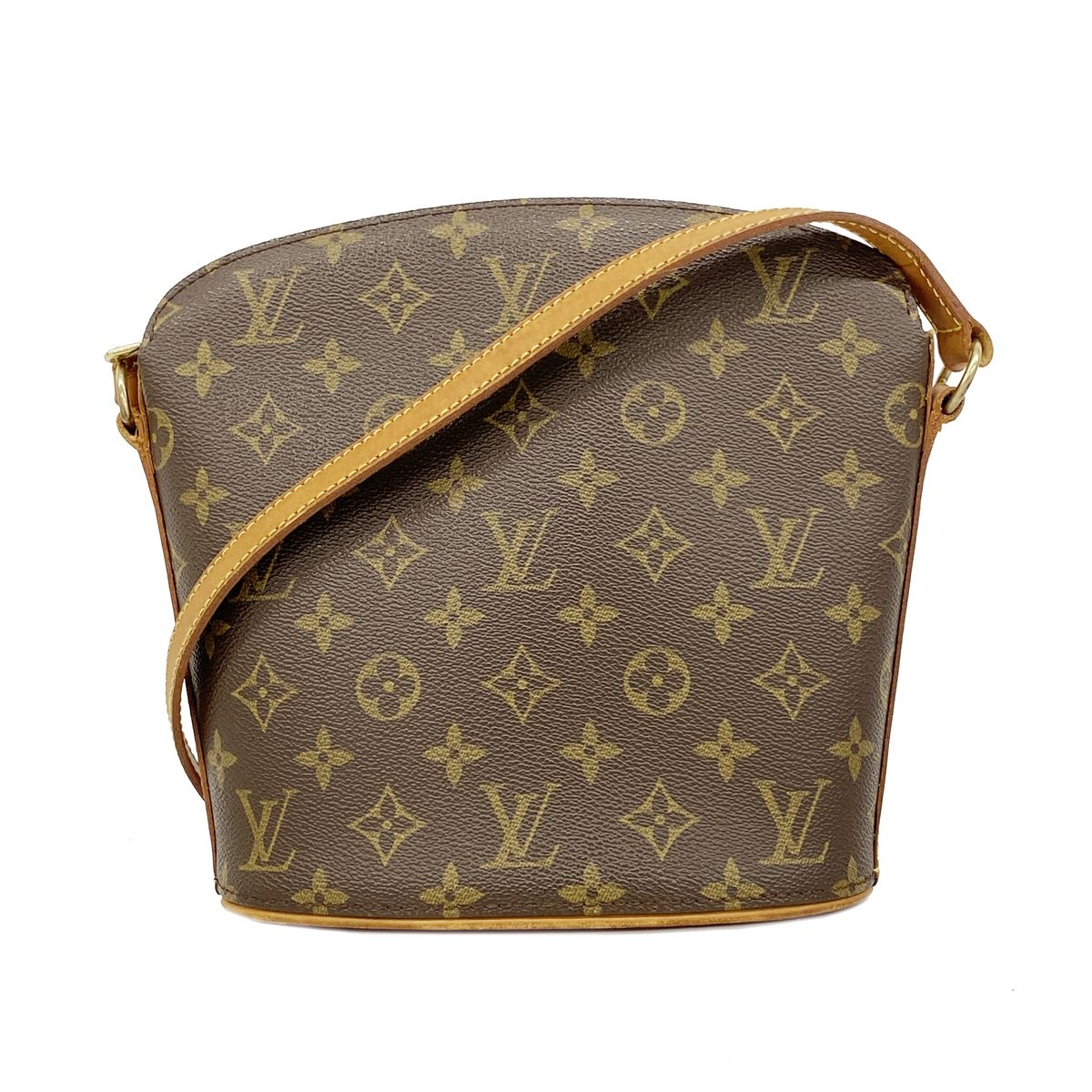 Louis Vuitton Shoulder Bag Monogram Drew Brown