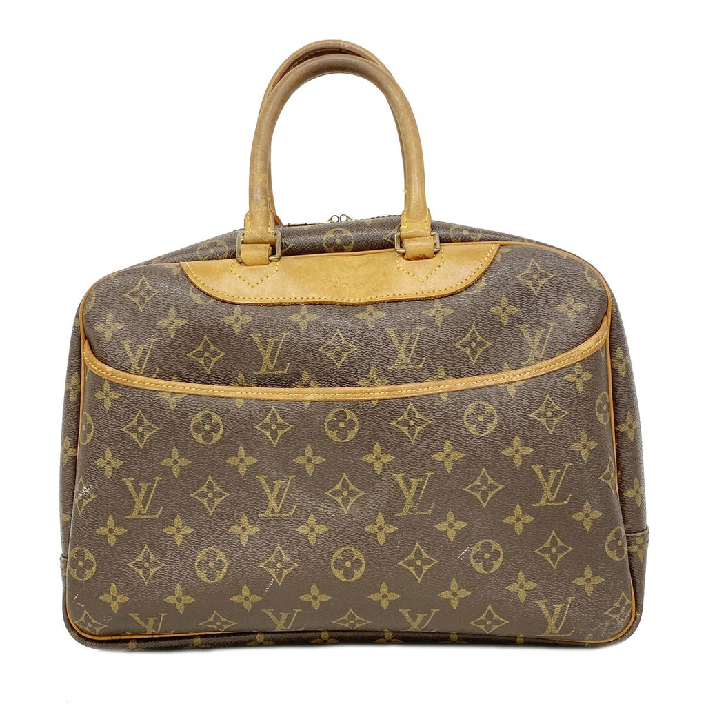 Louis Vuitton Handbag Monogram Deauville Brown