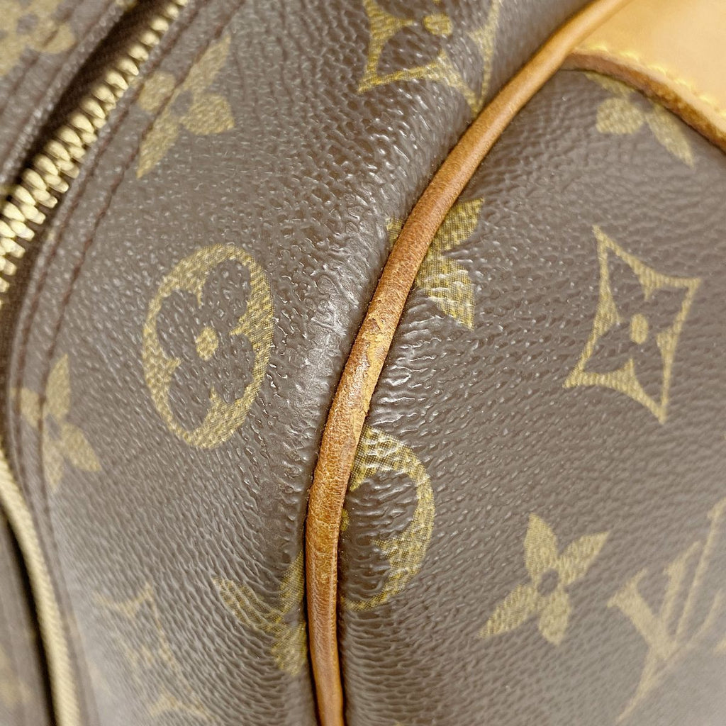Louis Vuitton Handbag Monogram Deauville Brown — view 6