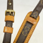 Louis Vuitton Shoulder Bag Monogram Danube Brown — view 8