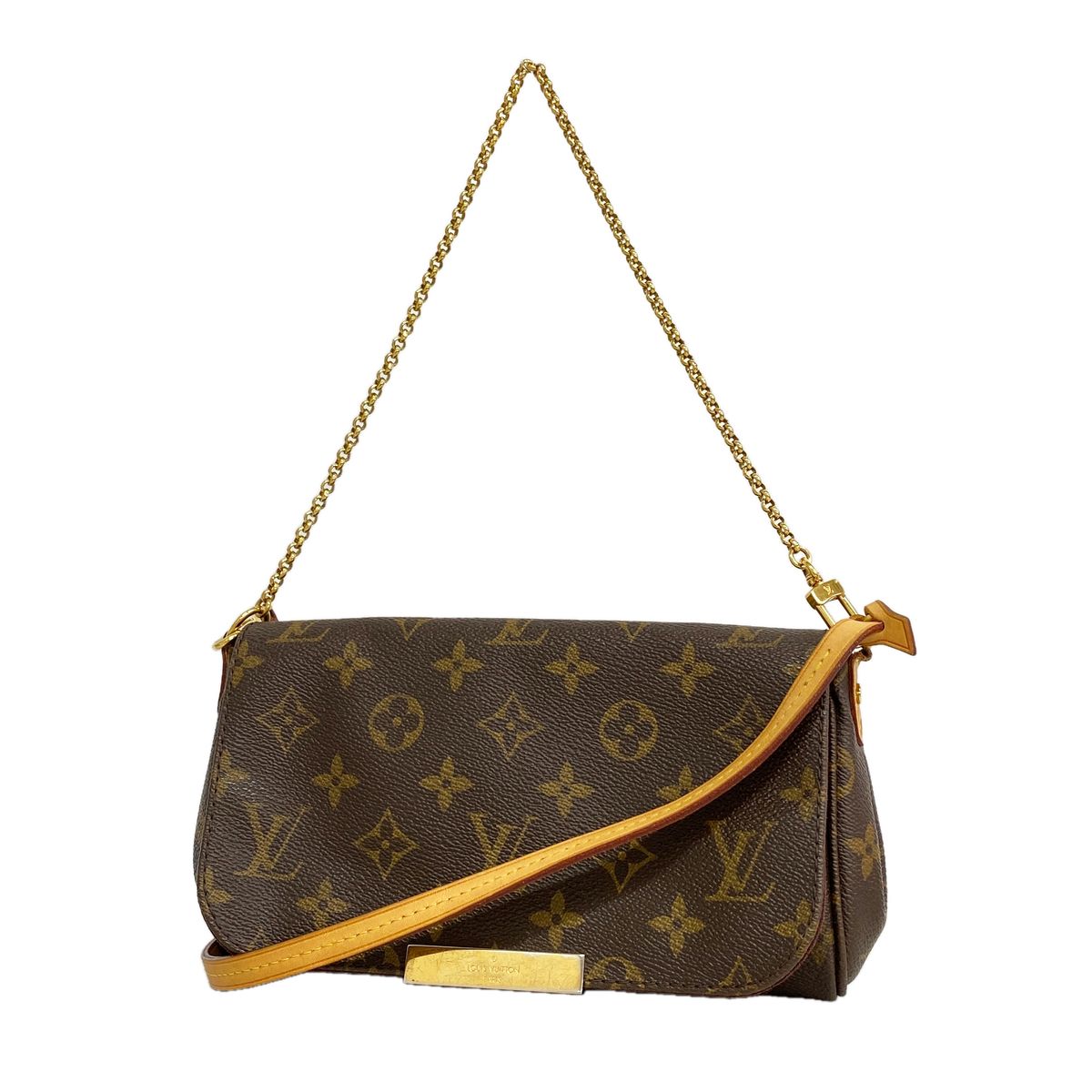 Louis Vuitton Handbag Monogram Favorite PM Brown 2-Way Bag