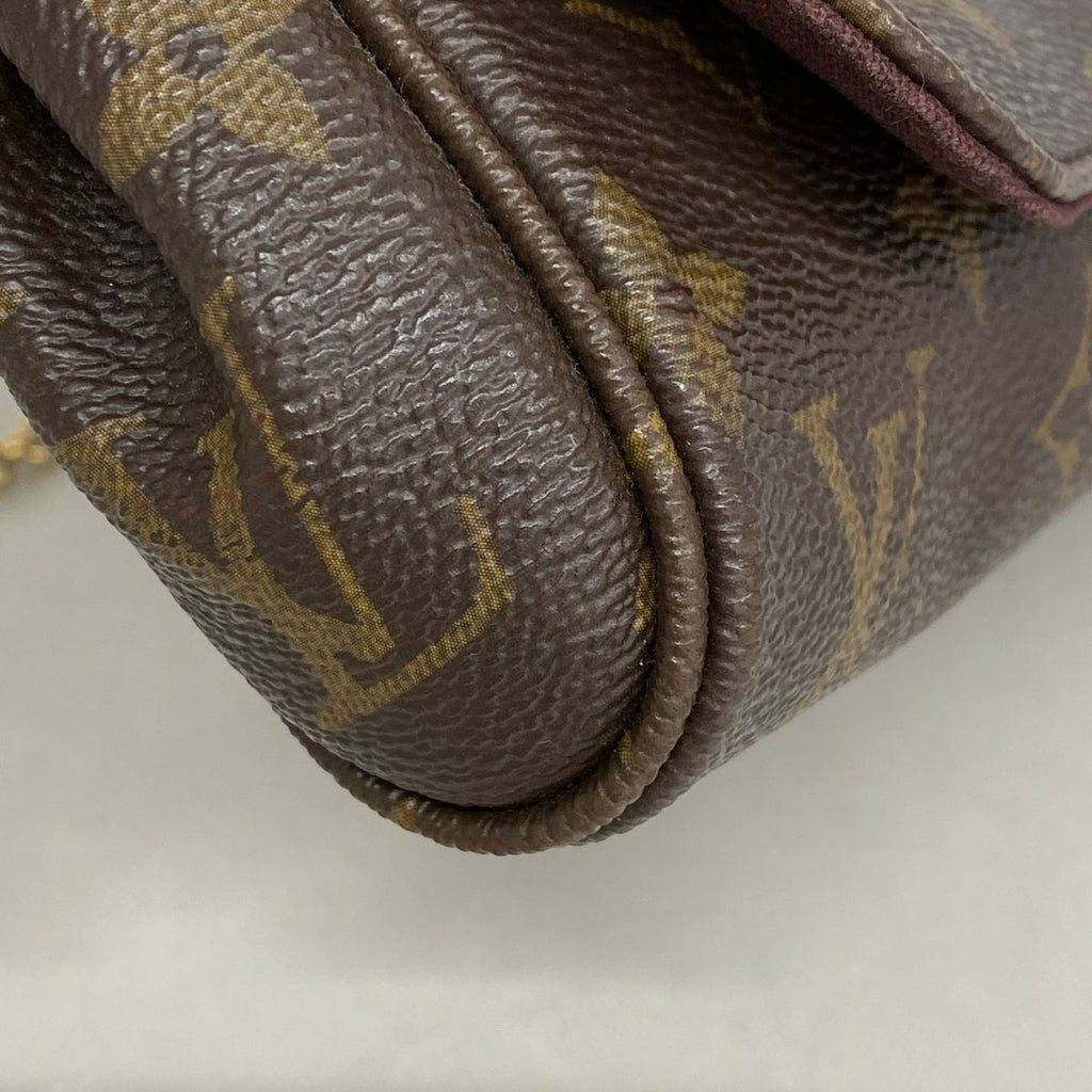 Louis Vuitton Handbag Monogram Favorite PM Brown 2-Way Bag — view 6