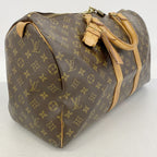 Louis Vuitton Boston Bag Monogram Keepall 45 Brown — view 2