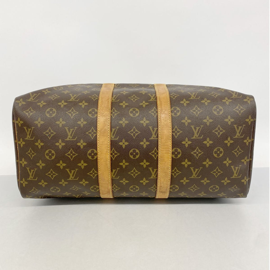Louis Vuitton Boston Bag Monogram Keepall 45 Brown — view 3