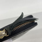 Louis Vuitton Wallet Monogram Empreinte Portefeuille Clemence Noir — view 6
