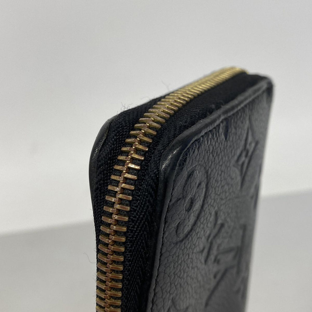 Louis Vuitton Wallet Monogram Empreinte Portefeuille Clemence Noir — view 7