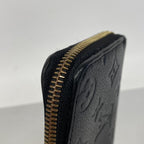 Louis Vuitton Wallet Monogram Empreinte Portefeuille Clemence Noir — view 7