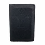 Louis Vuitton Card Case Monogram Shadow Pocket Organizer Black