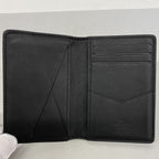 Louis Vuitton Card Case Monogram Shadow Pocket Organizer Black — view 3