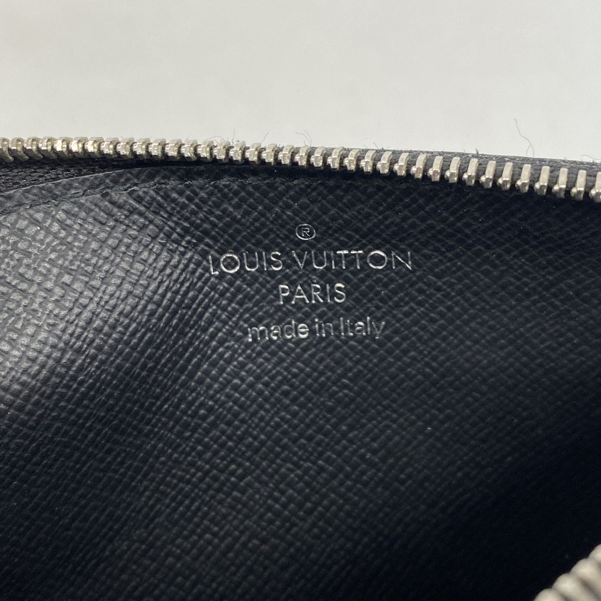 Louis Vuitton Damier Graphite Coin Card Holder Black Gray — view 4