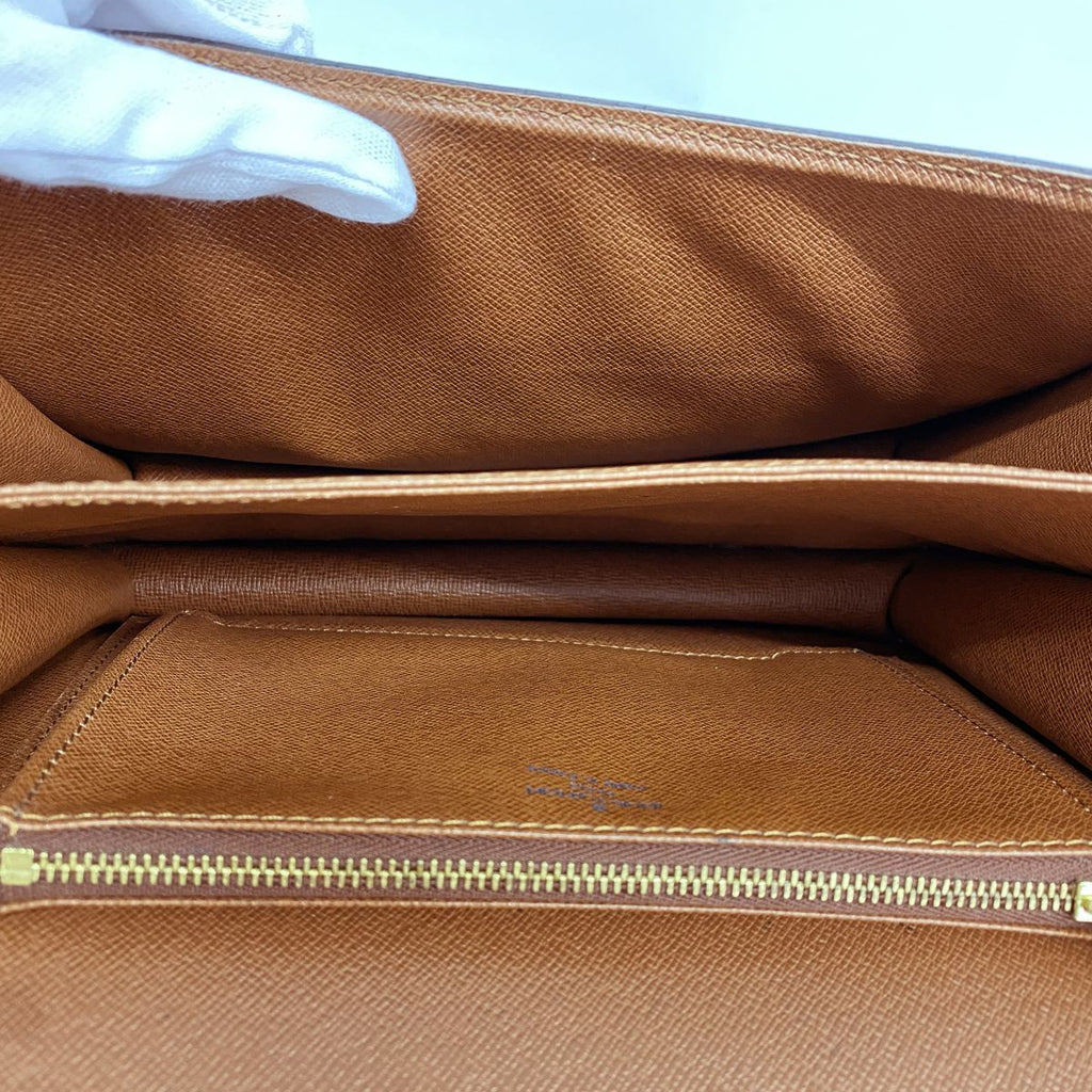 Louis Vuitton Shoulder Bag Monogram Raspail Brown — view 4