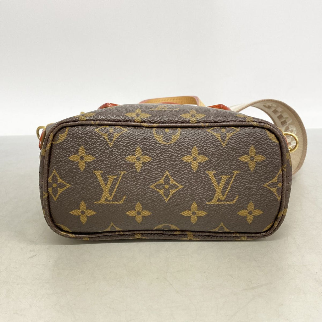Louis Vuitton Handbag Monogram Neverfull BB Brown 2-Way Bag — view 3