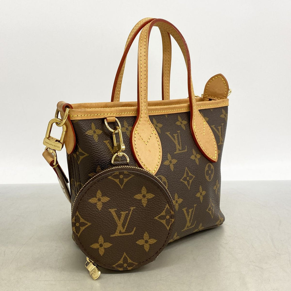 Louis Vuitton Handbag Monogram Neverfull BB Brown 2-Way Bag — view 2