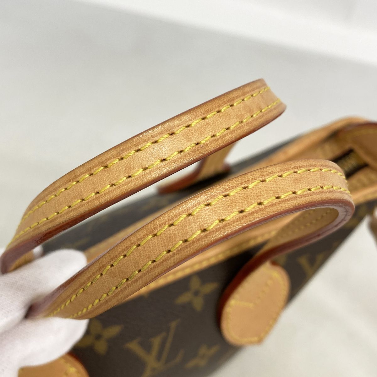 Louis Vuitton Handbag Monogram Neverfull BB Brown 2-Way Bag — view 8