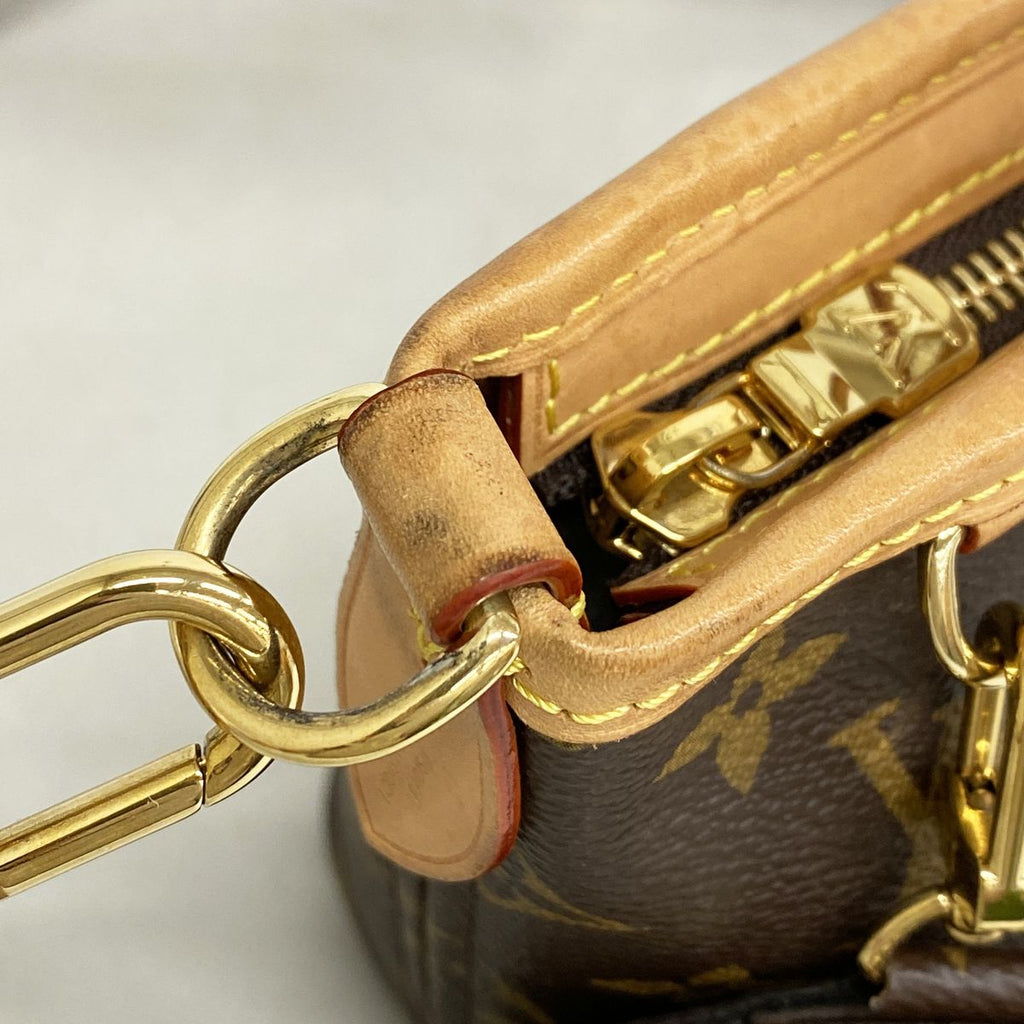 Louis Vuitton Handbag Monogram Neverfull BB Brown 2-Way Bag — view 6