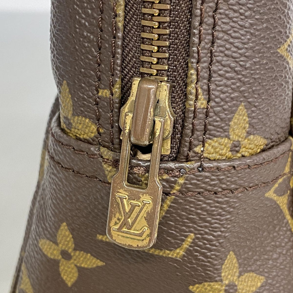 Louis Vuitton Pouch Monogram Trousse Twillet 28 Brown — view 7