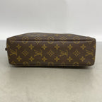 Louis Vuitton Pouch Monogram Trousse Twillet 28 Brown — view 3