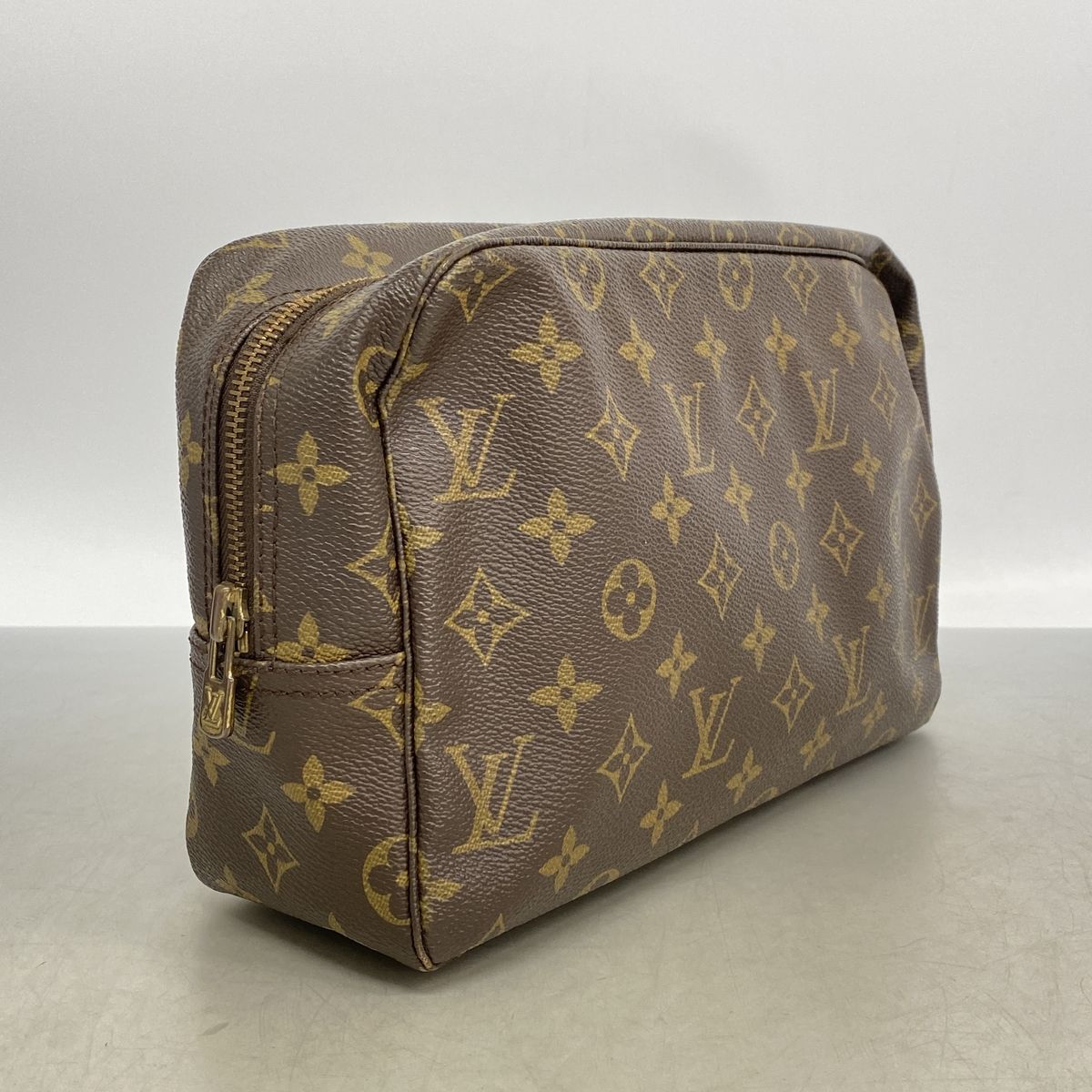 Louis Vuitton Pouch Monogram Trousse Twillet 28 Brown — view 2