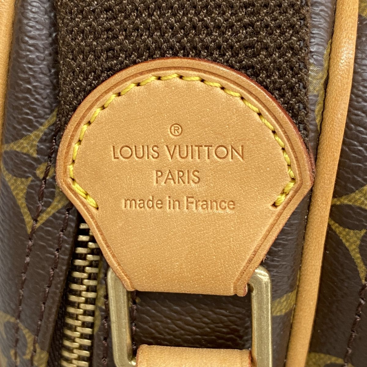 Louis Vuitton Shoulder Bag Monogram Reporter PM Brown — view 5