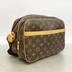 Louis Vuitton Shoulder Bag Monogram Reporter PM Brown — view 2