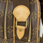 Louis Vuitton Shoulder Bag Monogram Reporter PM Brown — view 8