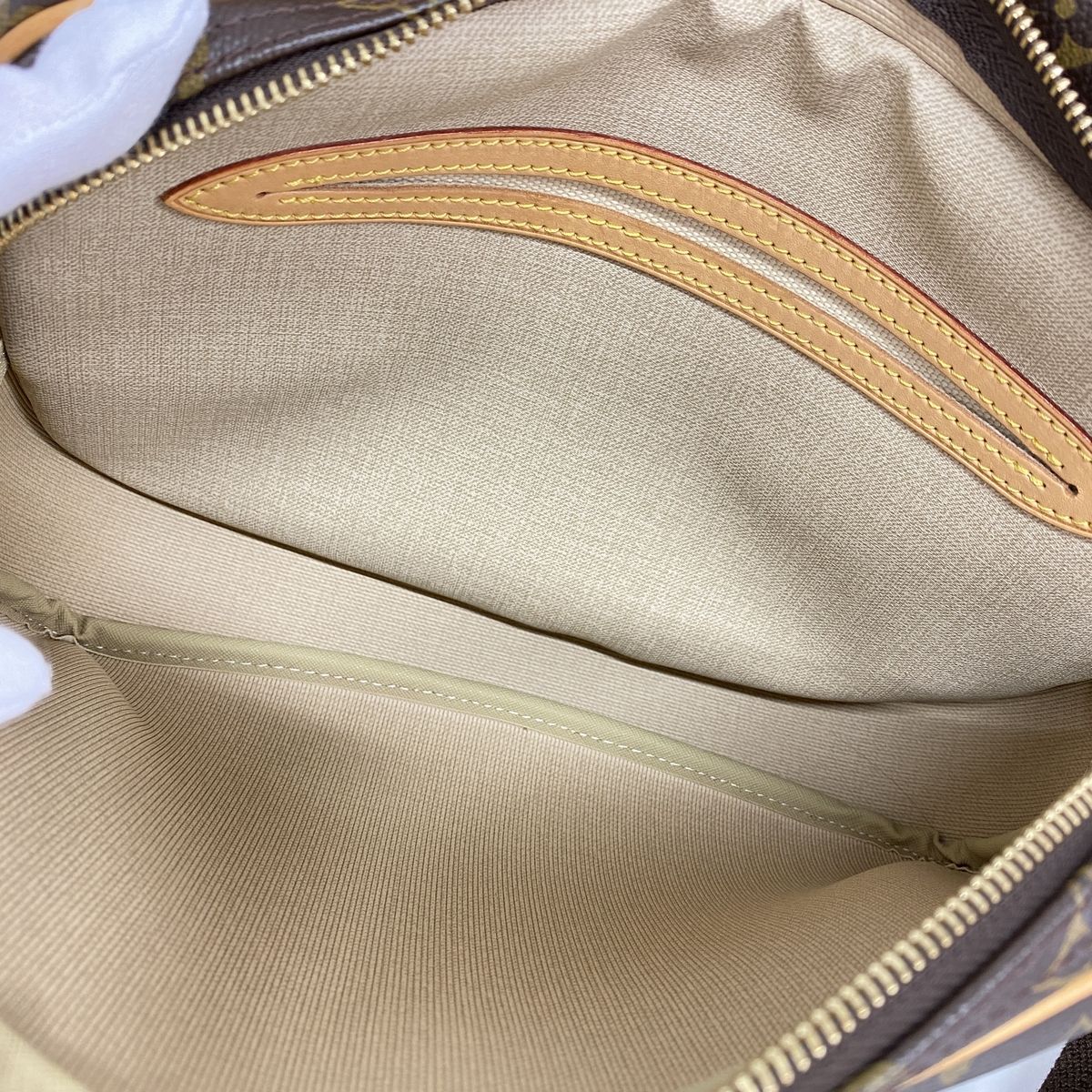 Louis Vuitton Shoulder Bag Monogram Reporter PM Brown — view 4