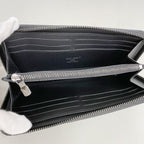 Louis Vuitton Wallet Monogram Eclipse Zippy Horizontal Black — view 3