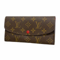 Louis Vuitton Wallet Monogram Portefeuille Emily Rouge
