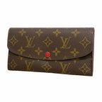 Louis Vuitton Wallet Monogram Portefeuille Emily Rouge